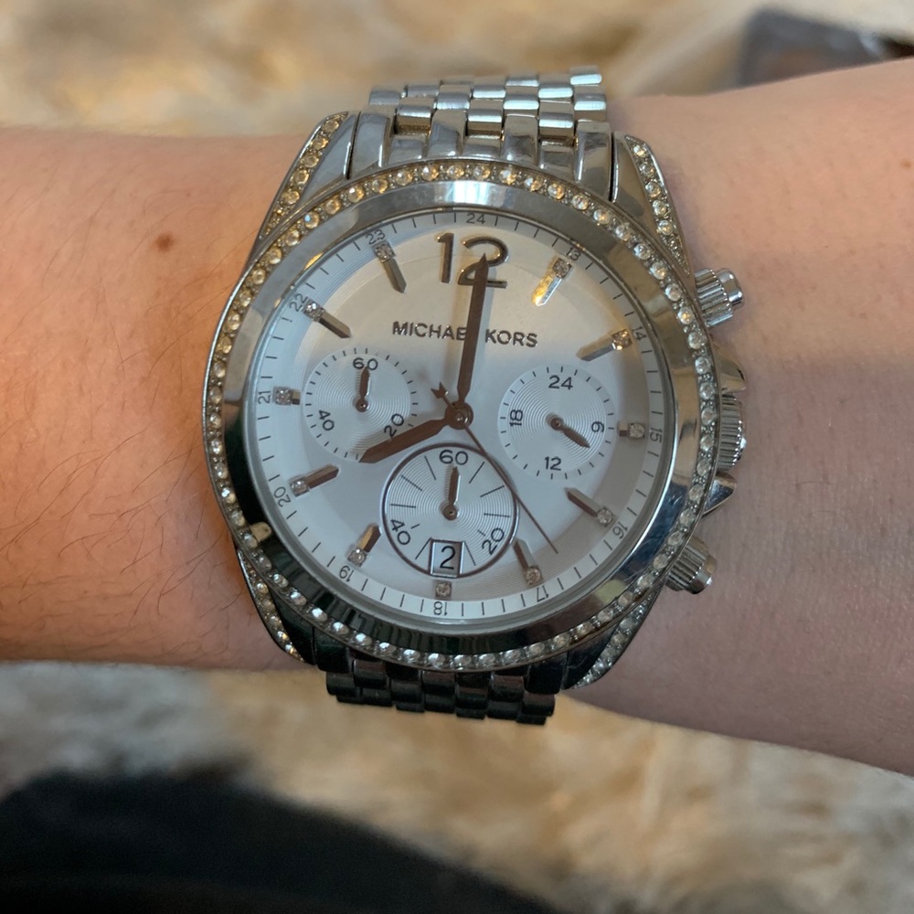 Michael Kors Watch with Diamond Detail